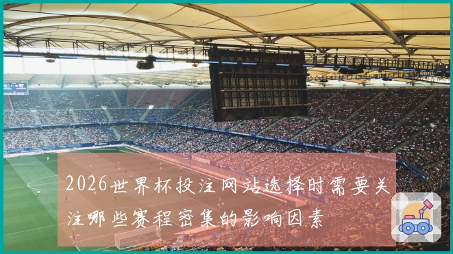 2026世界杯投注网站选择时需要关注哪些赛程密集的影响因素