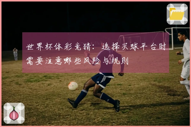 世界杯体彩竞猜：选择买球平台时需要注意哪些风险与规则
