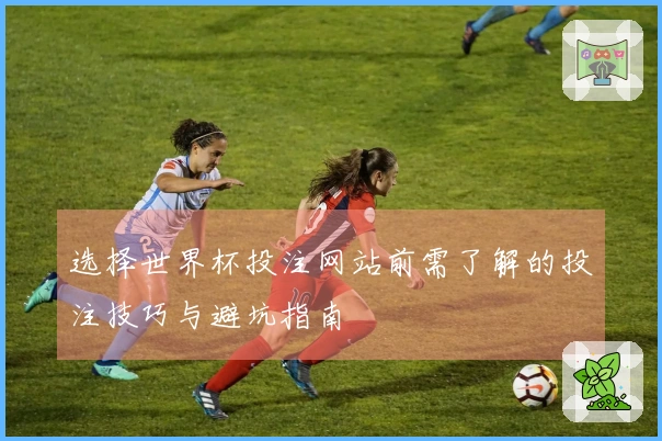 选择世界杯投注网站前需了解的投注技巧与避坑指南