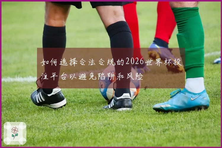 如何选择合法合规的2026世界杯投注平台以避免陷阱和风险